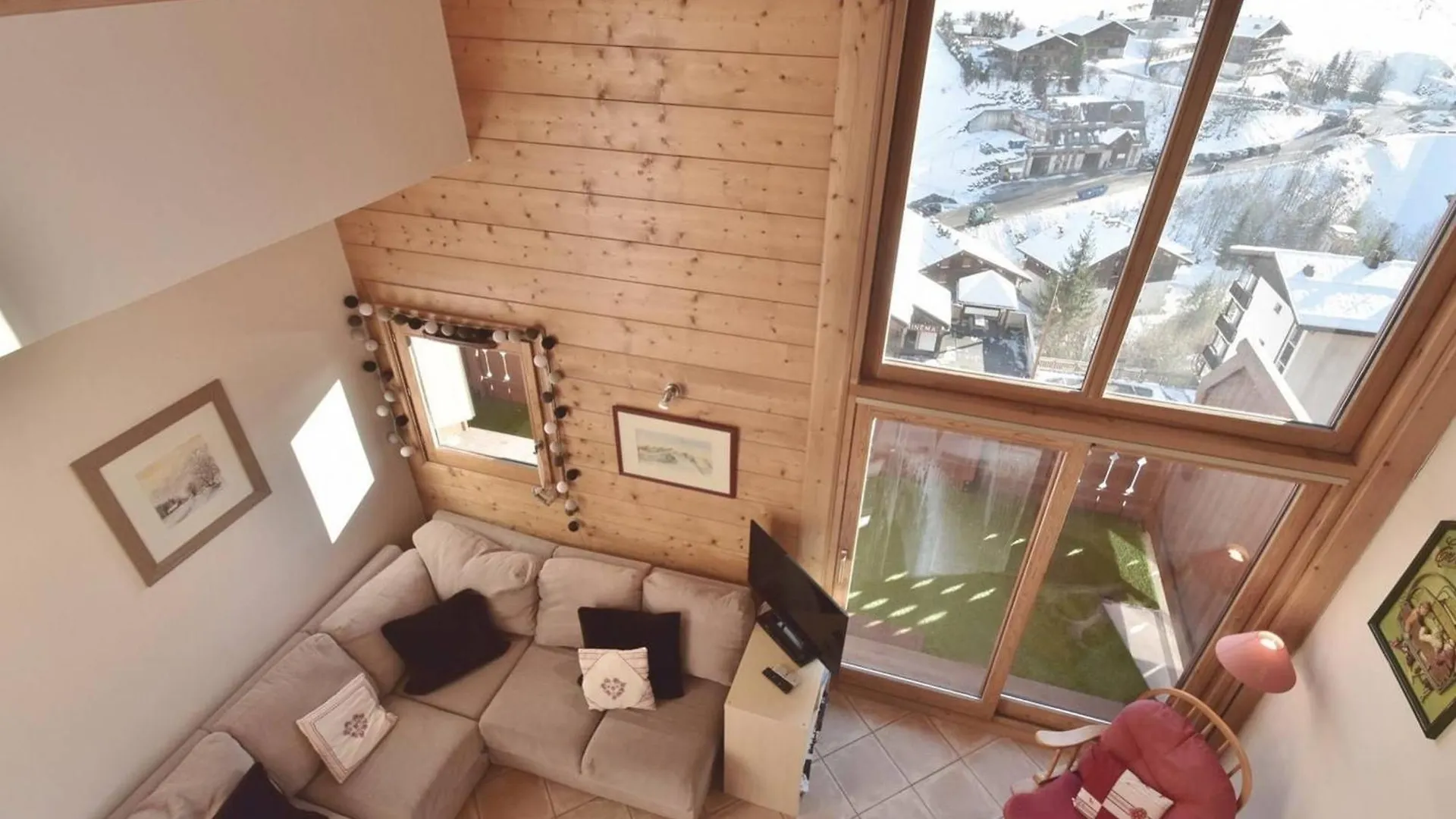 Duplex Pour 8 Pers, 3 Chambres, Balcon Plein Sud, Acces Pistes A Pieds - Fr-1-391-184 ル・グラン・ボルナン アパート